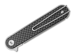 Briceag Iris Flipper CF Real Steel- Ultra-usor, Maner Carbon