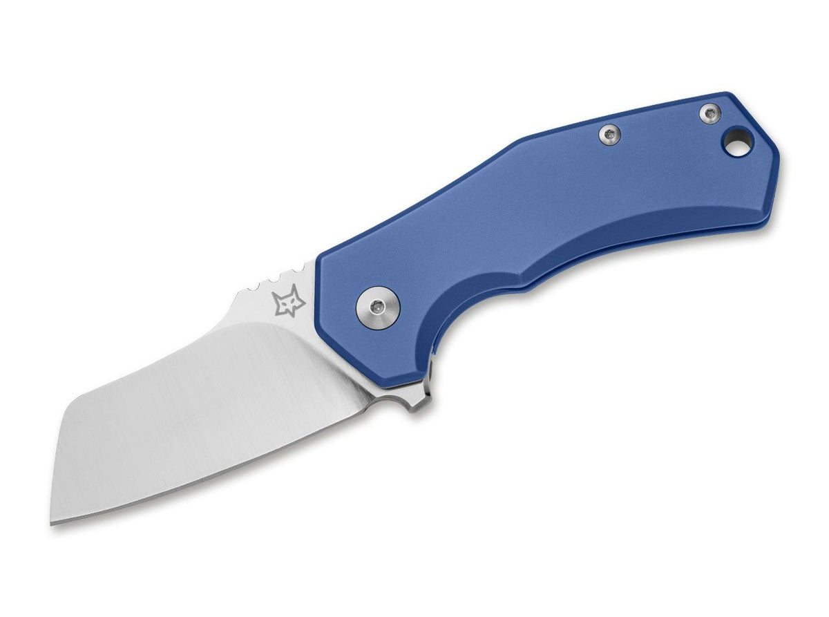 Briceag Italico Titanium Blue Fox Knives- Lama M390, Maner Titan Albastru