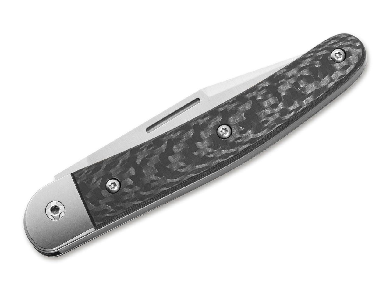 Briceag Jack One CF LionSteel- Lama M390, Maner Fibra de Carbon