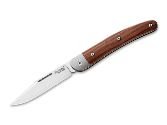 Briceag Jack One Santos LionSteel- Lama M390, Maner Lemn Santos