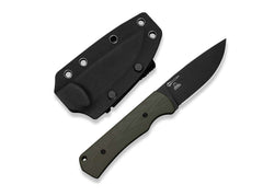 Briceag Jencks Green G10 Black Stonewash CIVIVI- Lama, Maner G10