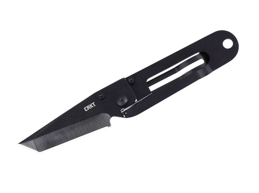Briceag K.I.S.S. All Black CRKT- Lama Tanto, Design Simplu