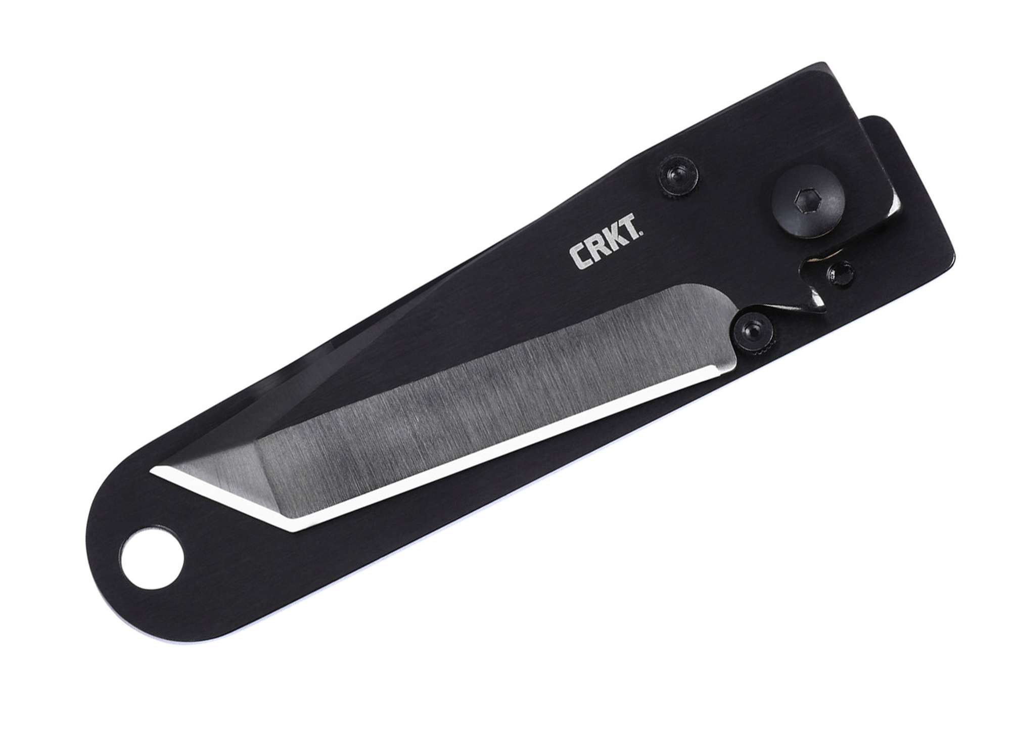 Briceag K.I.S.S. All Black CRKT- Lama Tanto, Design Simplu