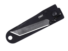 Briceag K.I.S.S. All Black CRKT- Lama Tanto, Design Simplu