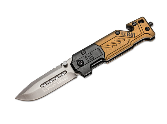 Briceag K25 Folding Neck Knife Boker- Spărgător de Geam, Tăietor de Centură