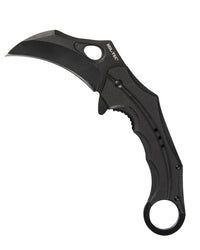 Briceag Karambit Mil-Tec G10 – Lamă 8 cm, Oțel 3Cr13MoV, Negru