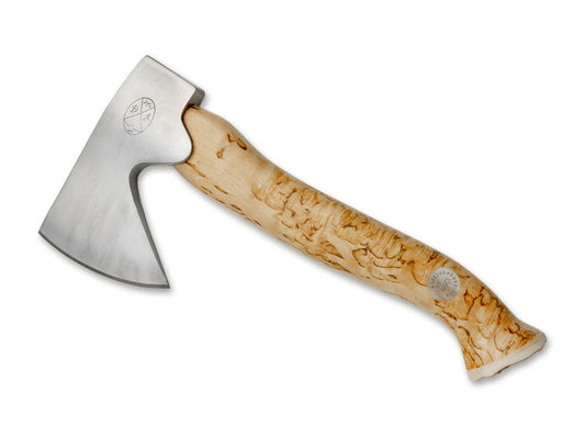Briceag Karesuando Stoera Aksu Natur Boker- Maner Mesteacan, Lama Inox