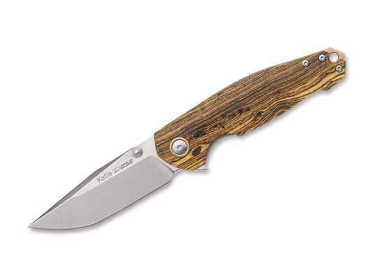 Briceag Katla Wood Bocote Viper- Lama M390, Maner Bocote