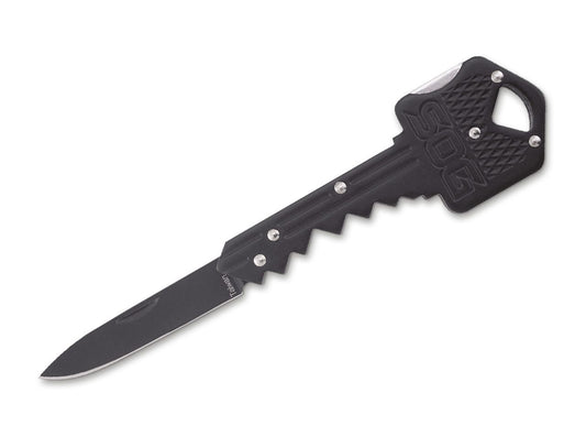 Briceag Key Knife Black SOG- Dimensiune compacta, Greutate redusa