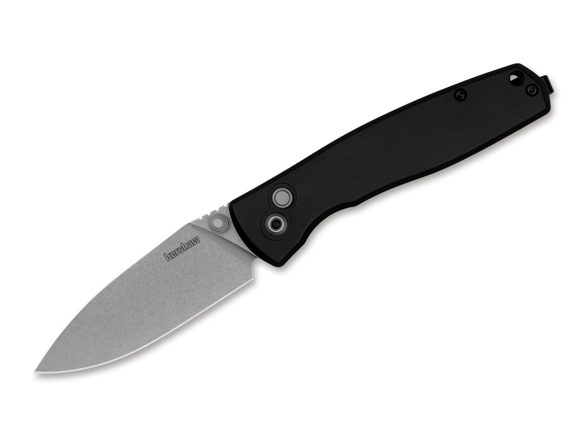 Briceag Kindred Kershaw- Lama D2 Spearpoint, Mâner Aluminiu Ergonomic