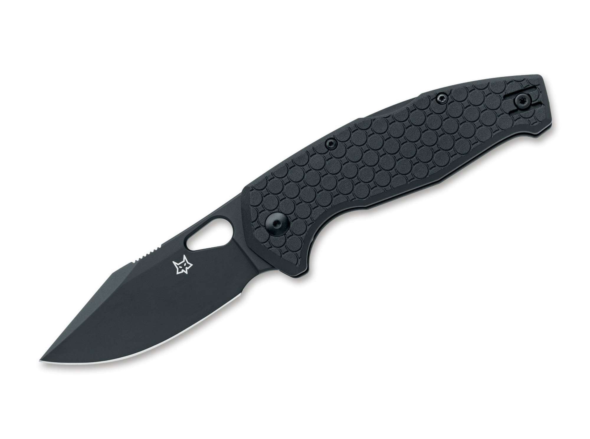 Briceag Kita Niolox FRN All Black Fox Knives- Utilizare EDC, Lama Niolox Durabila