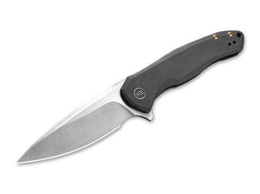 Briceag Kitefin Black WE Knife- Maner Titan Negru, Lama S35VN