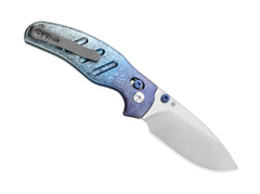 Briceag Kizer C01C 2.9 S45VN Frosted Winter Ice – Cuțit EDC Premium din Titan