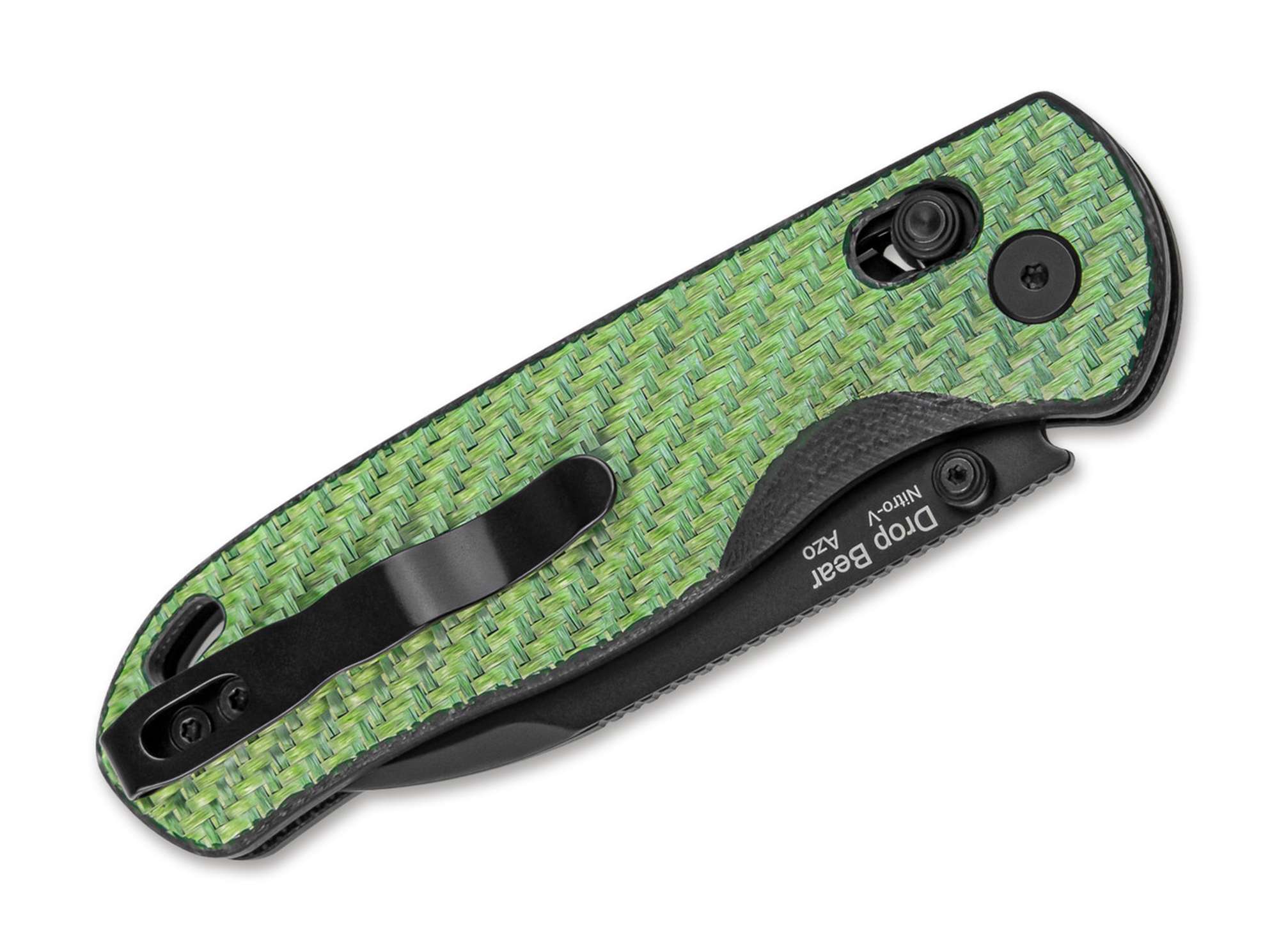 Briceag Kizer Drop Bear Nitro-V G10 CF Black Blade – Cuțit EDC Modern, Ușor și Extrem de Sigur