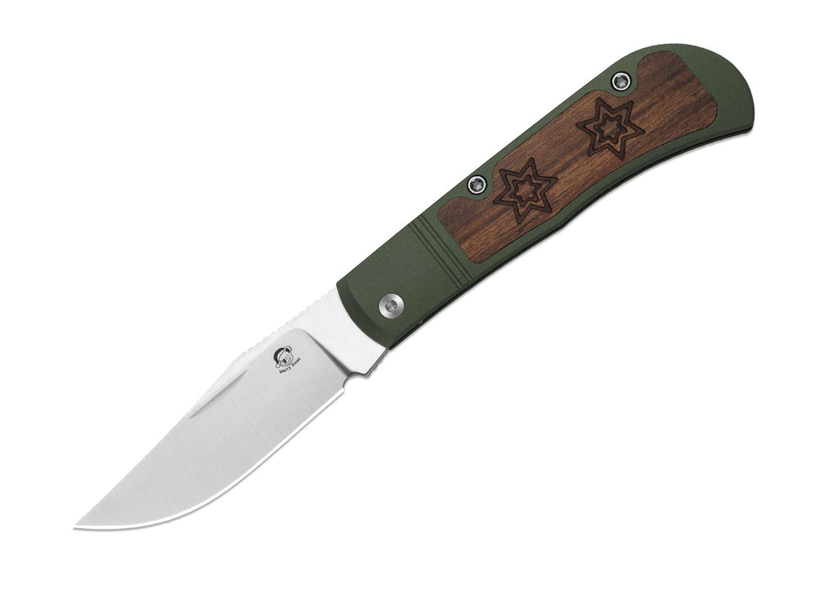 Briceag Kizer Trestle S45VN Star of Bethlehem – Cuțit EDC Slipjoint Premium Ediție Specială