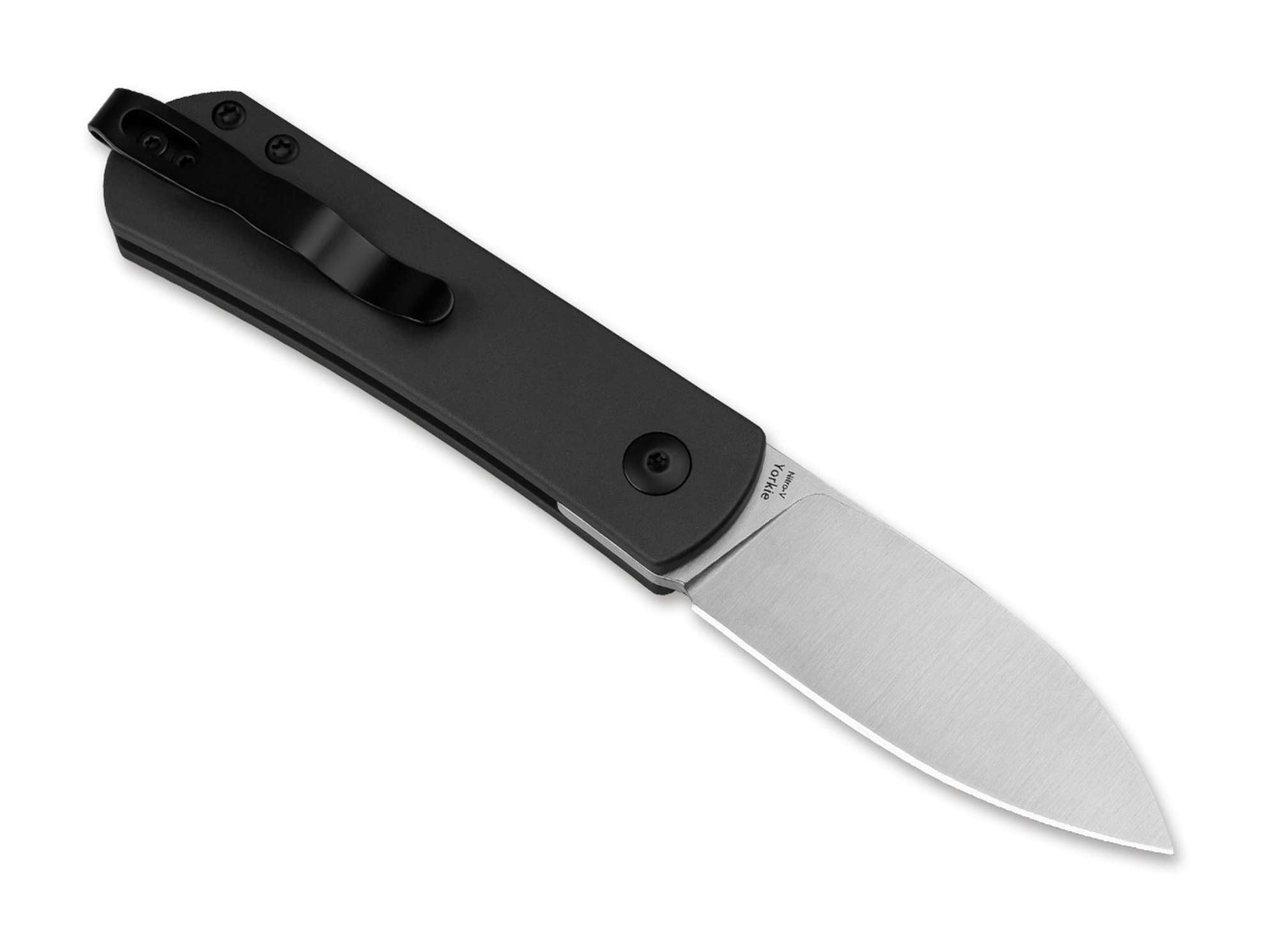Briceag Kizer Yorkie Nitro-V Aluminum Gray – Cuțit EDC Compact, Elegant și Modern