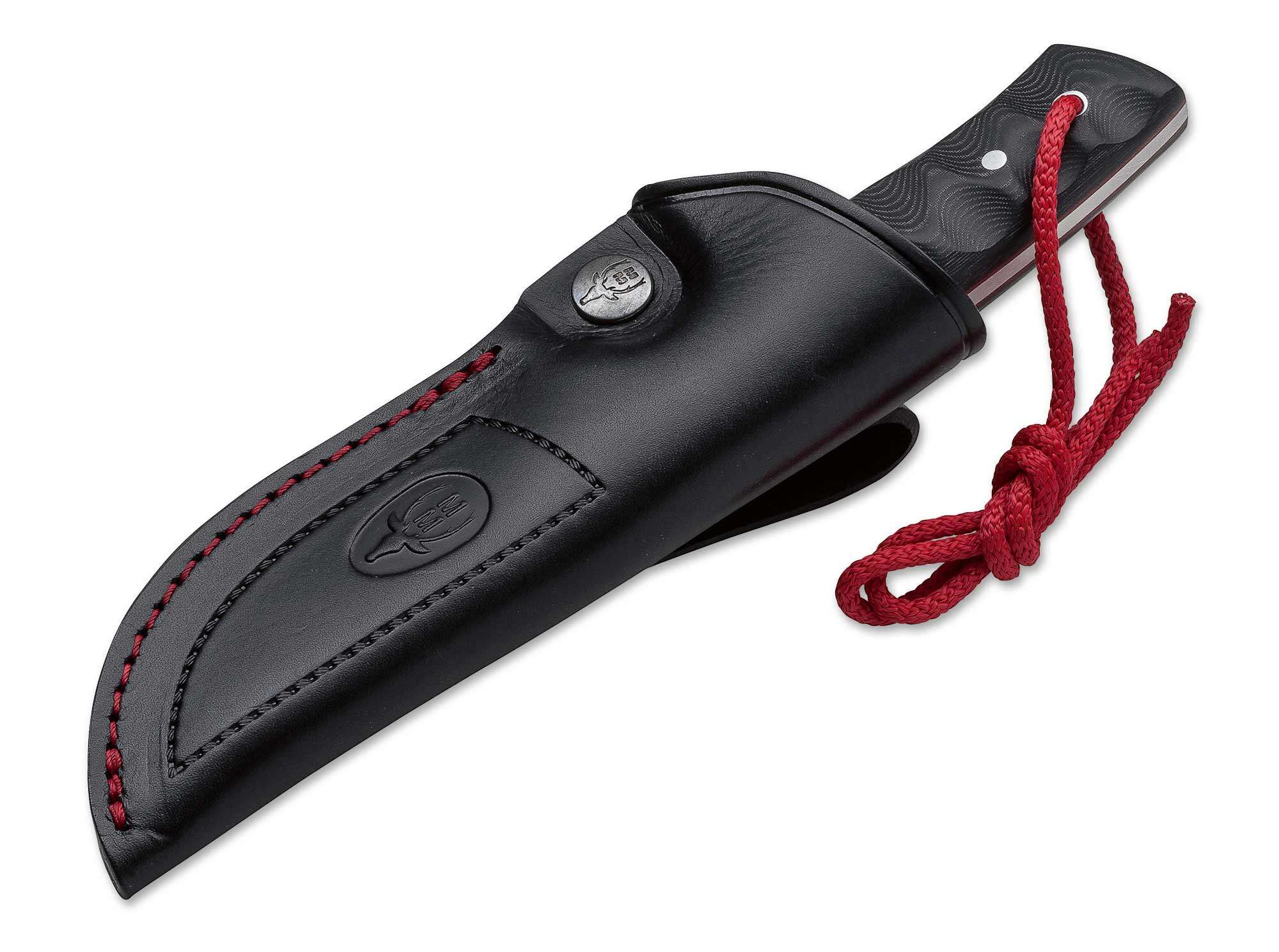 Briceag Kodiak Black Micarta Muela- Lama Sandvik, Maner Micarta