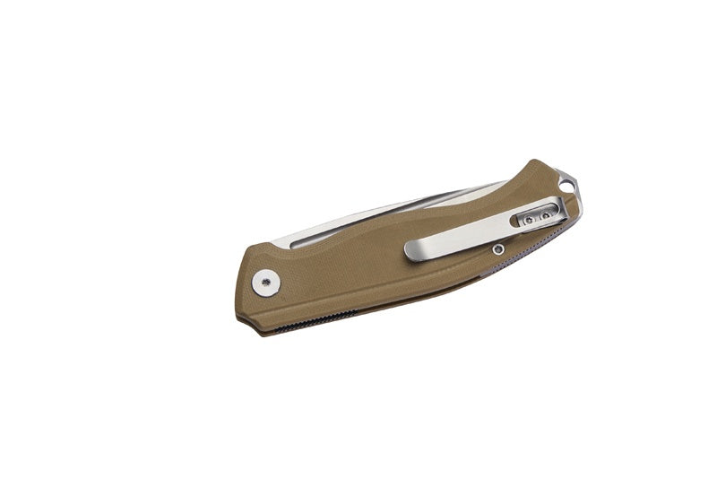 Briceag Kompakt Liner Lock desert Herbertz - D2, Mâner G10