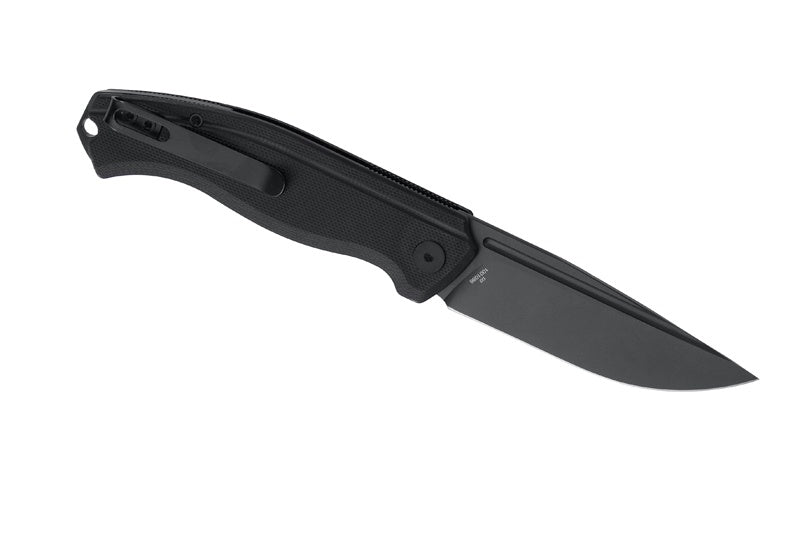 Briceag Kompakt Liner Lock Negru Herbertz - Oțel D2, Mâner G10