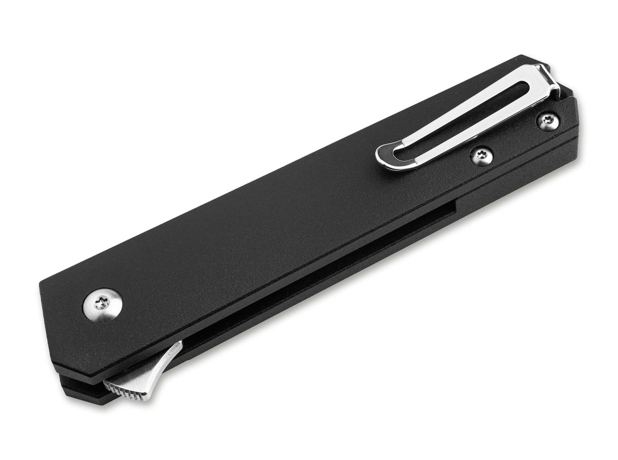 Briceag Kwaiken Compact Button Lock Heinr. Böker Baumwerk GmbH- Lama MagnaCut, Maner Aluminiu