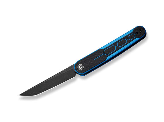 Briceag KwaiQ Milled G10 Blue & Black CIVIVI- Maner G10 Frezat, Lama Tanto Nitro-V