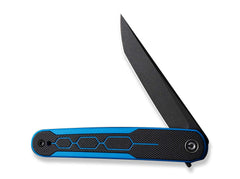 Briceag KwaiQ Milled G10 Blue & Black CIVIVI- Maner G10 Frezat, Lama Tanto Nitro-V