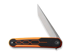 Briceag KwaiQ Milled G10 Orange & Black CIVIVI- Lama Tanto, Utilizare EDC