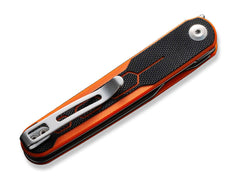 Briceag KwaiQ Milled G10 Orange & Black CIVIVI- Lama Tanto, Utilizare EDC
