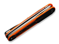 Briceag KwaiQ Milled G10 Orange & Black CIVIVI- Lama Tanto, Utilizare EDC