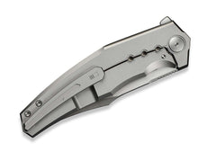 Briceag Kyklos M390 Gray Ti WE Knife- Design Elegant, Maner Titan Gri