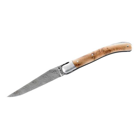 Briceag LAGUIOLE LE POCKET Fontenille Pataud - Damasc, Mâner Wacholder