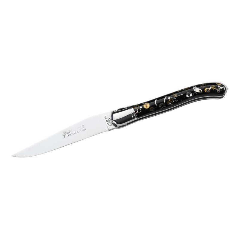 Briceag Laguiole Nature Fontenille Pataud - Oțel 14C28N, Backlock