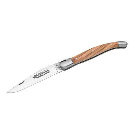 Briceag LAGUIOLE TRADITIONAL Fontenille Pataud - Oțel 12C27, Mâner Olivenholz