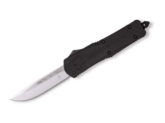 Briceag Large Grey FS-3 Drop CobraTec- Mecanism OTF, Lama Drop Point