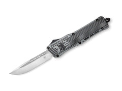 Briceag Large Stonewash CTK-1 Drop CobraTec- Lama Drop Point D2, Mecanism OTF Rapid