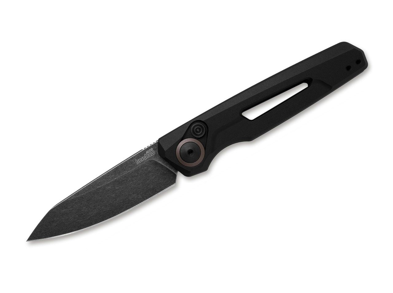 Briceag Launch 11 Automatic All Black Kershaw- Deschidere Rapida, Maner Aluminiu