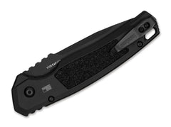 Briceag Launch 16 Aluminum Black Tanto Serrated Kershaw- Automat, CPM-M4