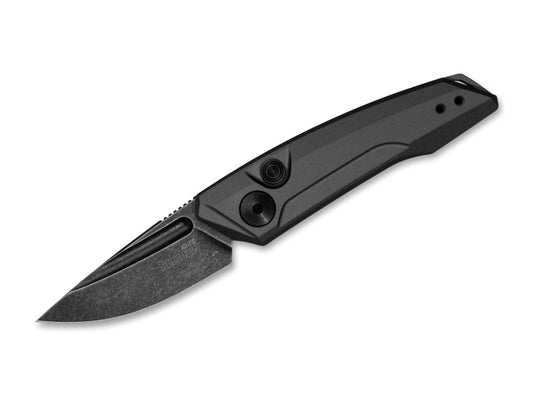 Briceag Launch 9 Aluminum Grey BW Kershaw- Automat, Lama CPM-154