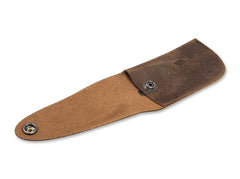 Briceag Leather Pouch Large Old Bear- Piele Naturală, Închidere cu Capsă