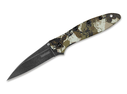 Briceag Leek King's Camo Kershaw- Camuflaj King's Camo, Deschidere Asistata