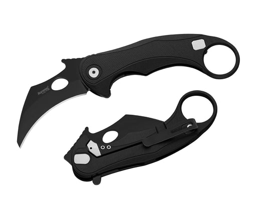 Briceag Leone Mid M390 Aluminum All Black LionSteel- Lama M390, Maner Aluminiu Negru
