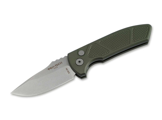 Briceag LG405 SBR Green Pro-Tech- Design Compact, Maner Aluminiu Verde