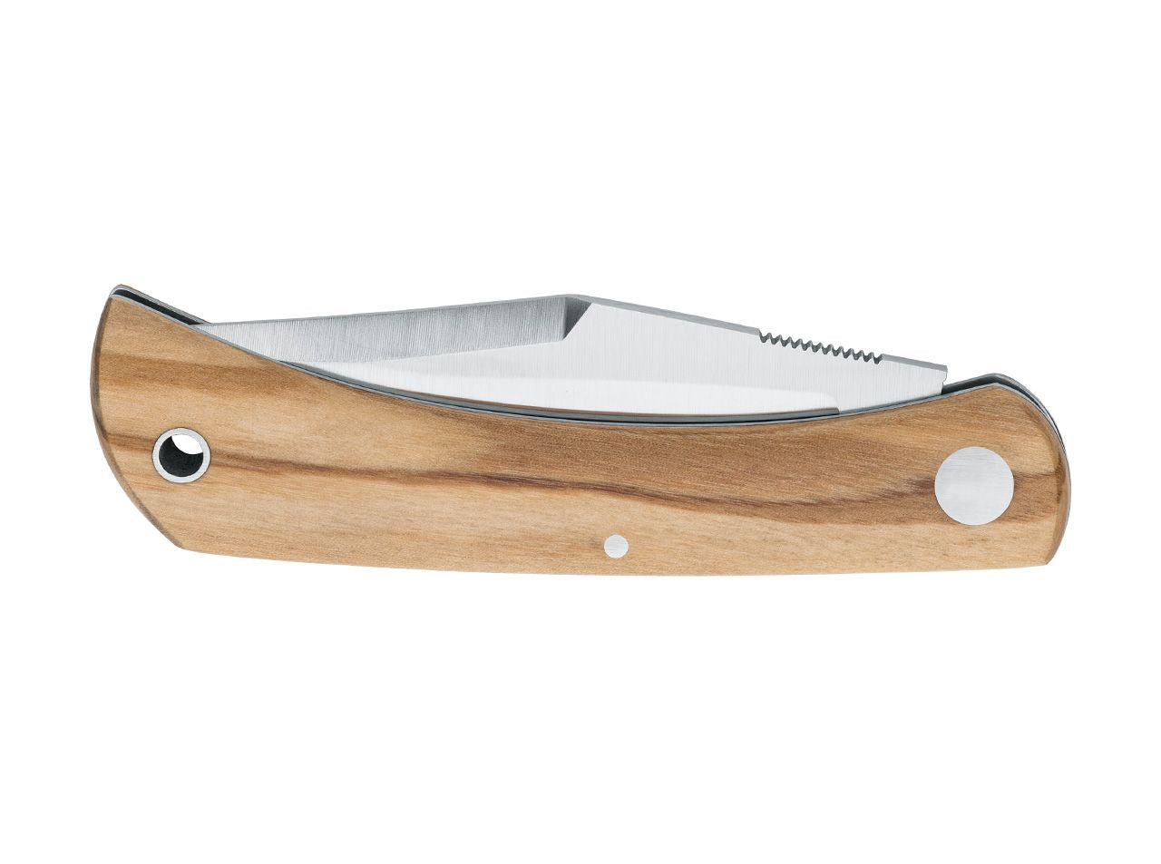 Briceag Libar Olive Fox Knives- Lama M390, Maner Lemn Maslin