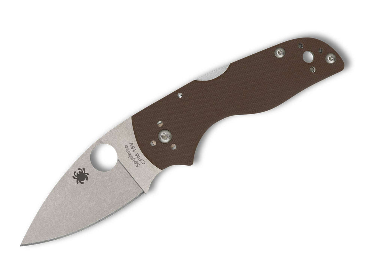 Briceag Lil' Native Mid Back Lock Spyderco- Lama CPM 15V, Ediție Sprint Run