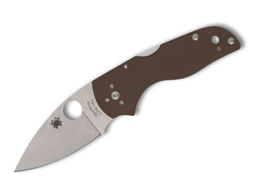 Briceag Lil' Native Mid Back Lock Spyderco- Lama CPM 15V, Ediție Sprint Run