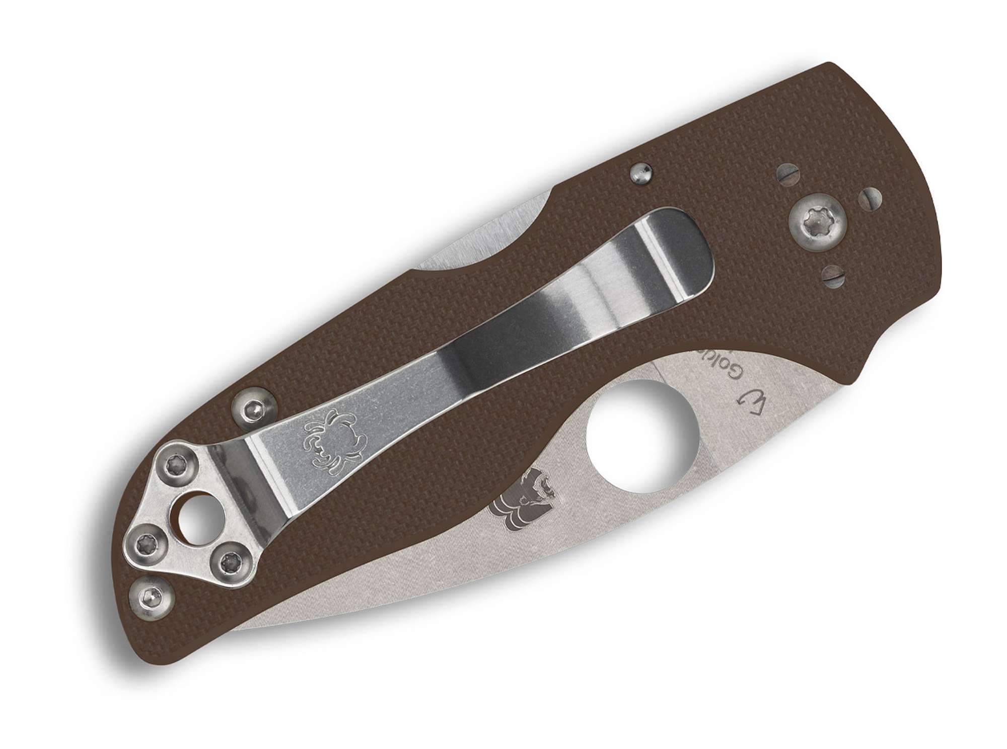 Briceag Lil' Native Mid Back Lock Spyderco- Lama CPM 15V, Ediție Sprint Run