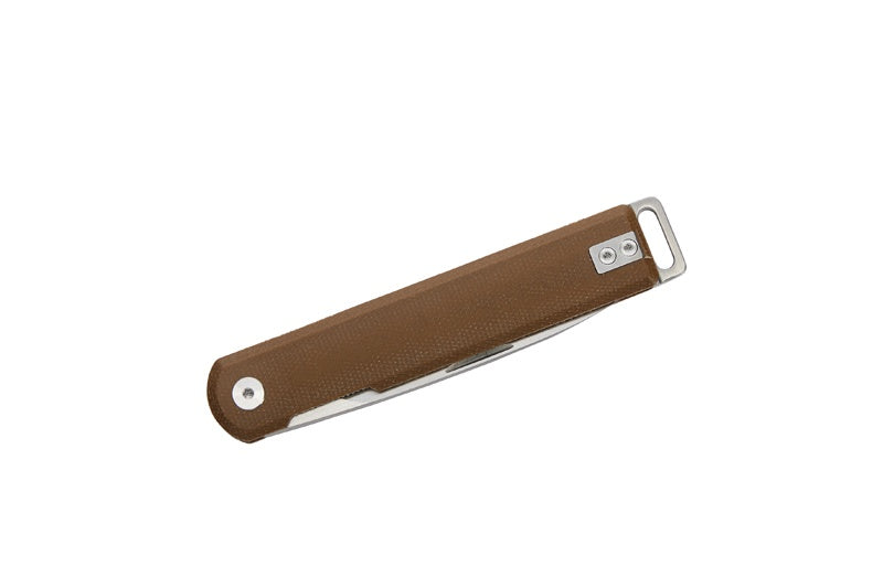 Briceag Liner Lock Desert Micarta Herbertz - Oțel D2, Mâner Micarta