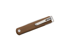 Briceag Liner Lock Desert Micarta Herbertz - Oțel D2, Mâner Micarta