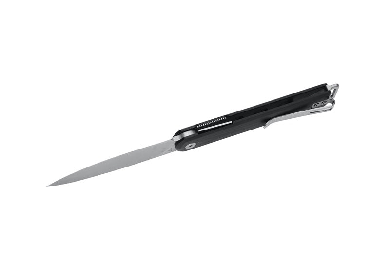 Briceag Liner Lock Negru Herbertz - Oțel D2, Mâner G-10