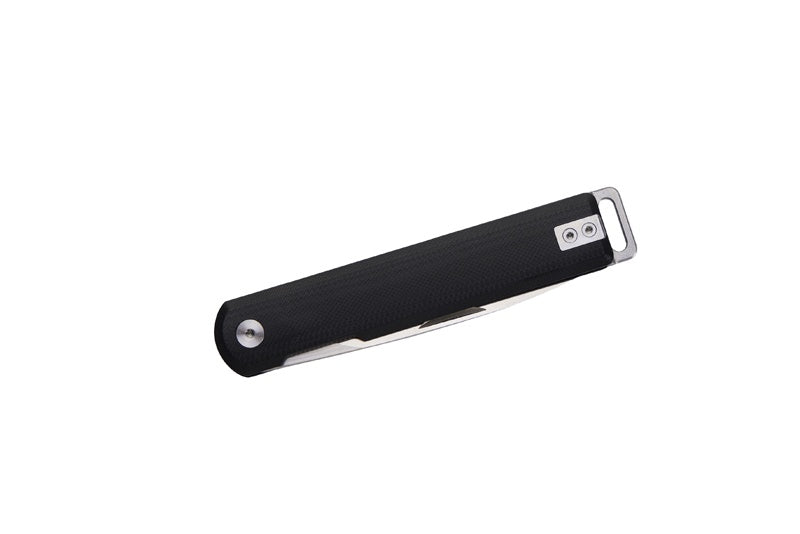 Briceag Liner Lock Negru Herbertz - Oțel D2, Mâner G-10